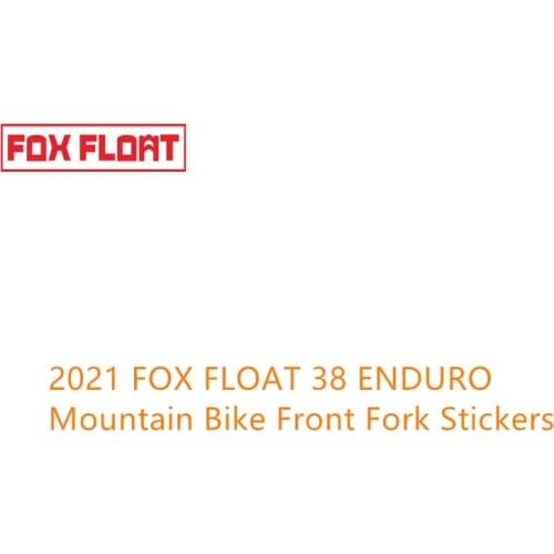 2021 Fox Float 38 ENDURO Mountain Bike Front Fork Stickers Bicycle Fox38 Front Fork Decals MTB Bike Decal