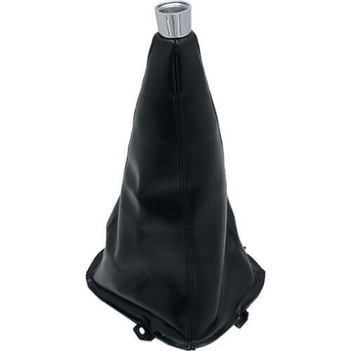 5/6 Speed For Great Wall Hover H3 H5 2010 2011 2012 2013 PU Leather Gear Shift Knob Lever Pen Collars Dust Cover Case Collars