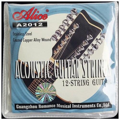 High Quality Alice A2012 Acoustic Folk 12-Strings Guitar Strings