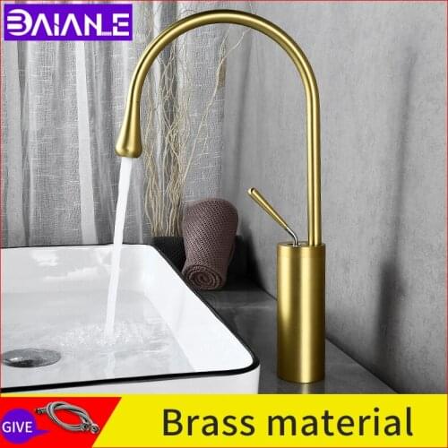 BAIANLE Gold Bath Faucets