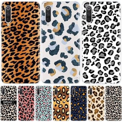 Leopard Print Phone Case for Xiaomi Redmi Note 10 9 9S 8T 8 7 8A 7 7A 6 6A 9A 9C S2 K20 K30 Pro Fashion Cover Coque