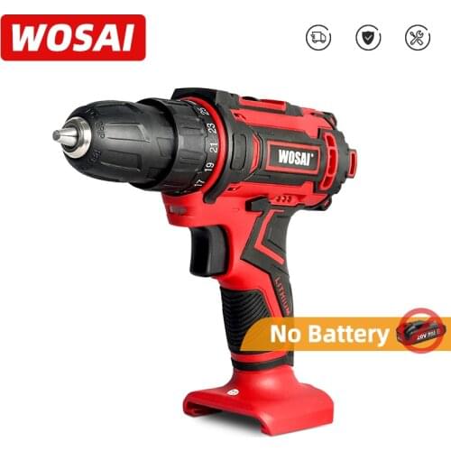 WOSAI 20V Cordless Drill Powerful Screwdriver Mini Wireless Driver and Drill Woodworking QY-Series