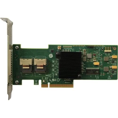 Eastforfuy Avago LSI MegaRAID SAS 9240-8i 8port NO-cache SFF8087 6Gb RAID0.1.5 PCI-E 2.0 X8 Controller Card