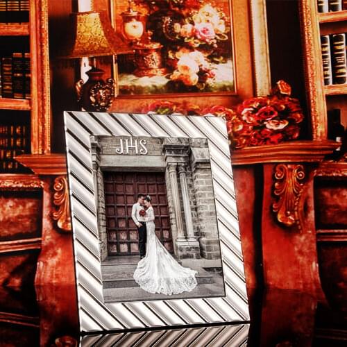 6/7/8/10 Inch European Neoclassical Metal Wedding Frame Living Room Ornaments