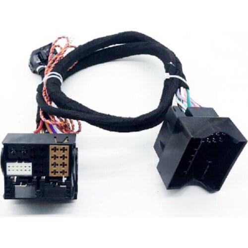 Golf 7 Lingdu modified 5.8 inch 6.5 8 inch original navigation large screen CD MIB transfer non-destructive wiring harness