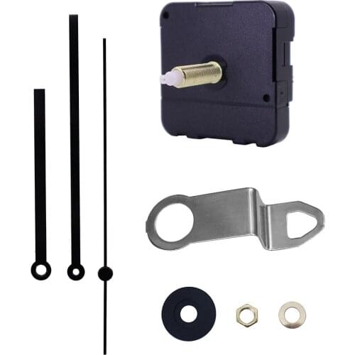 Quartz Wall Clock Movement Black Replace Repair Part Set Professional Kit