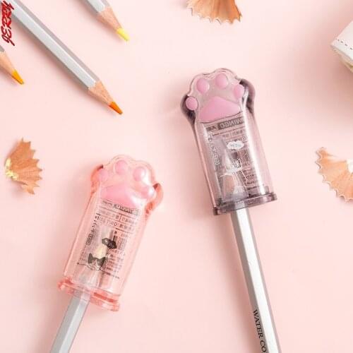 Hot-selling Cute Cats Claw Pencil Sharpener Kawaii School Supplies Student Award Children Gift