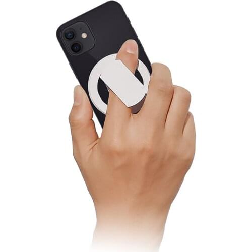 Magnetic Stand Ultra-thin Ring Buckle Ring Holder Bracket for iPhone 12 Smartphone Accessories