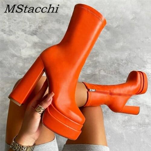 MStacchi Women's Ankle Boots