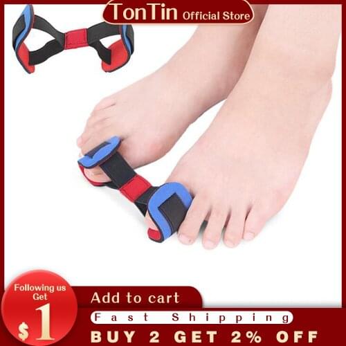 Wholesale and retail Toe Separators Bunion Straightener Training Band Strap Hallux Valgus Corrector Belt Tension Nail Tools