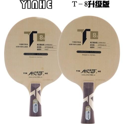Orignal YINHE T8S PRO Hinoki+ ZL Carbon table tenis blade/ ping pong blade Free Shipping
