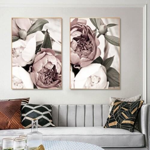 RELIABLI ART Beautiful Flowers Posters And Prints Canvas Paintings Modern Wall Art Pictures For Living Room Decoration No Frame