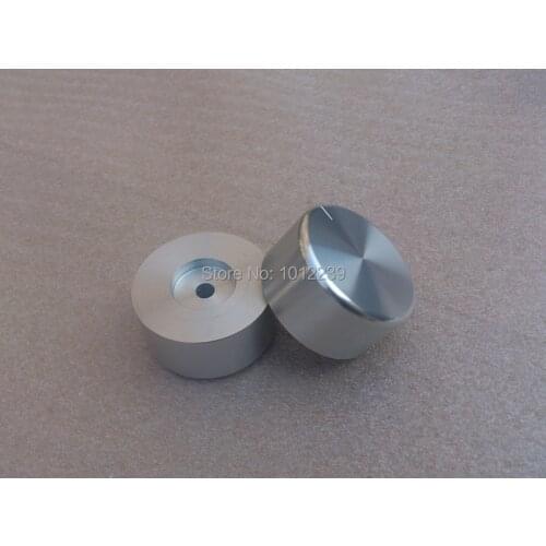 1pcs Diameter 38mm high 22mm all aluminum solid Volume knob Audio amplifier potentiometer knob