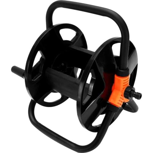 LBER Garden Hoses Reel Garden Pipe Storage Cart Pipe Exclude Winding Tool Rack Portable Garden Hoses Reel