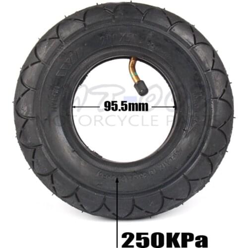 200x50 Electric Scooter Tyre With Wheel Hub 8" Scooter Tyre Aluminium Alloy Wheel Pneumatic Tire Inflation Electric Vehicle