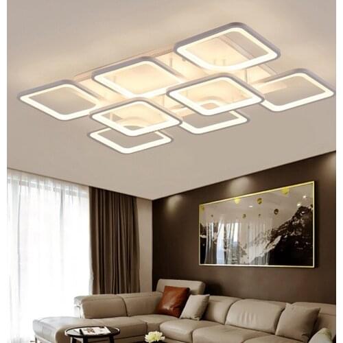 Modern LED chandelier for living room decoration ceiling lamp Kitchern adjustable brightness lighting