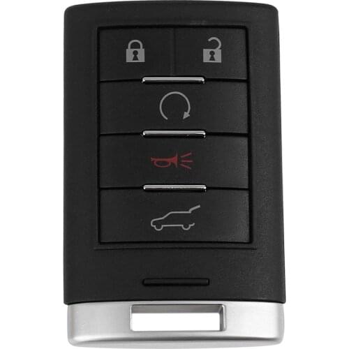 Uxcell Keyless Entry Remote Car Key Fob NBG009768T 315Mhz Auto Replacement For Cadillac ATS 2013-2014