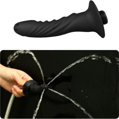 Wetips Silicone Enema Shower Anal Bidet Shower Shattaf Douche Tube Lavado Ducha Head Anal Shower Bidet Enema Cleaning