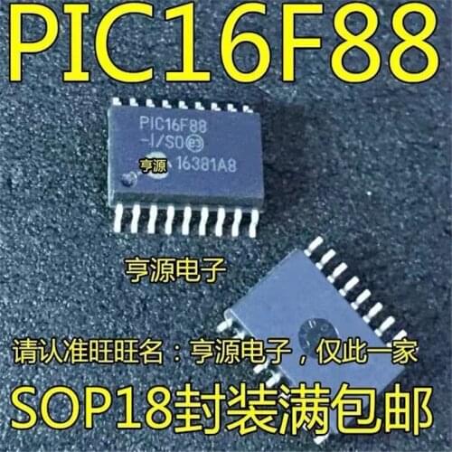 PIC16F88-I/SO PIC16F88 SOP-18 In Stock