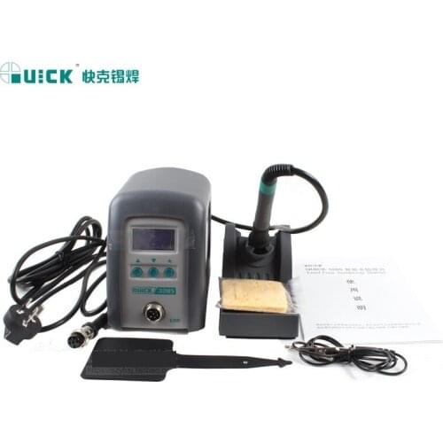 150W High Frequency Soldering Station Digital Soldering Station Lead-free Iron QUICK3205ESD