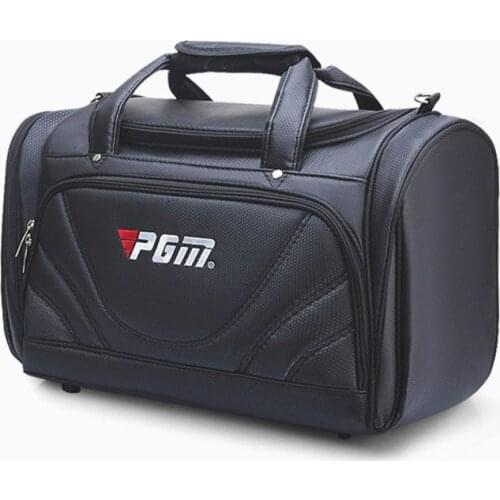 2 in 1 Golf Clothing Bag Shoes Bag Waterproof PU Ultralight Sport Training Clothes Shoulder Bag Big Capacity Men Golf Handbag