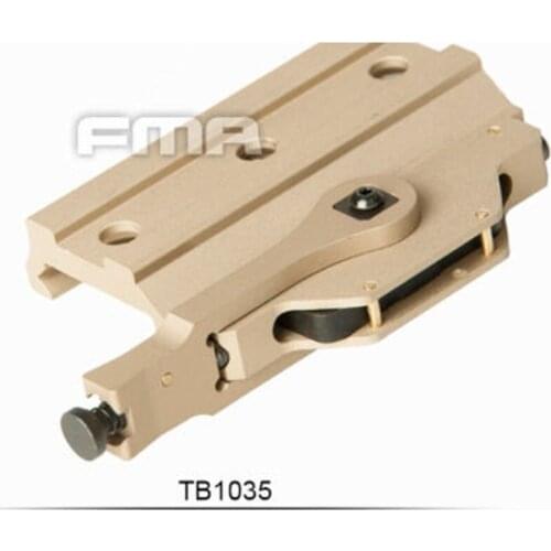 FMA Hunting Paintball Helmet AccessoriesRail Mount BK/DE for M720V Flashlight