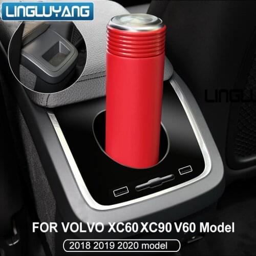 Car accessories for volvo XC60 xc90 s60 v60 v90 rear air outlet air conditioning row fish tank atmosphere light decoration