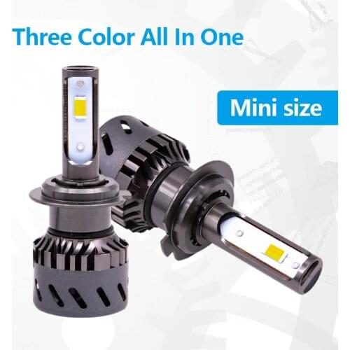 Car H4 LED Headlight Bulbs 50W 8000LM H7 LED 9005 9006 H3 Auto LED H1 Headlamp CSP H11 LED Fog Bulbs 12V Car Lights 3000K 4300K