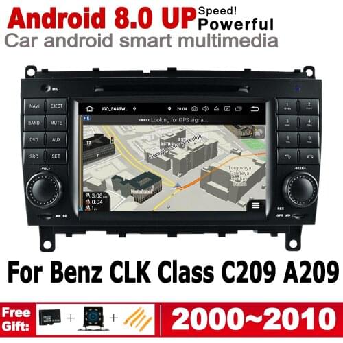 For Mercedes Benz CLK Class C209 A209 2000~2010 NTG HD Screen Android Car DVD Radio Multimedia Player GPS Navi Map Stereo Wifi