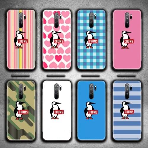 Fashion brand chums bird Phone Case for Redmi Note 9 8 8T 8A 7 6 6A Go Pro Max Redmi 9 K20 K30 Pro
