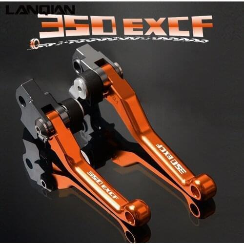 For 350 EXC-F EXCF SXF XCF XCFW 2007-2018 2015 2016 2017 Brake Clutch Lever Dirt Pit Bike Brake Clutch Levers Grips Accessories