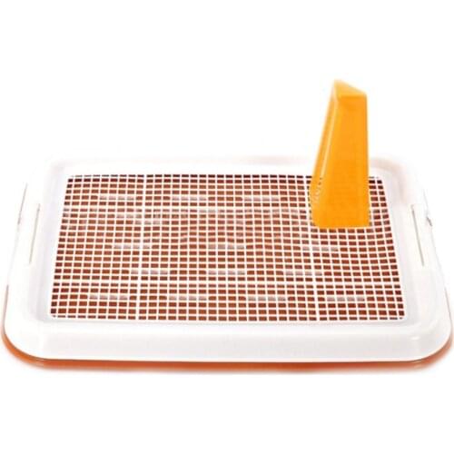 Pet Dog Cat Training Toilet Tray Mat Indoor Lattice Puppy Potty Pee Pad Dog Accessories For Small Dogs Cats Pet Products