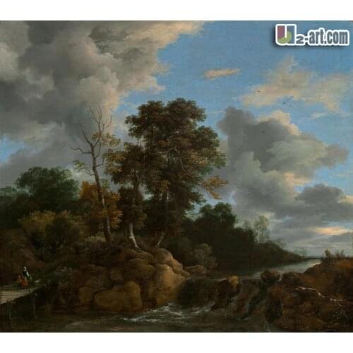 Canvas Prints (John Lewis Brown) Modern art oil painting reproduction HD print on canvas for sale Classical-051(24*24 inch)