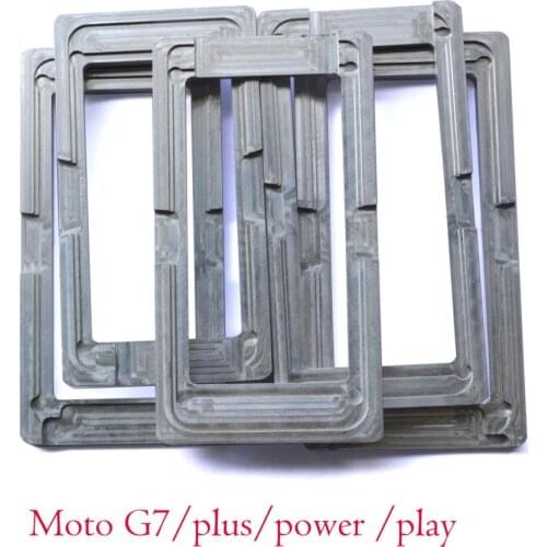 Metal LCD glass OCA position Alignment calibration Refurbishment glue mold mould for Moto G7 plus G7 power G7 play