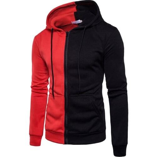 New Hoodie Men Sweatshirt Spring Autumn Casual Slim Full Sleeve Mens Hoodies Sweatshirts Zipper Cardigan HipHop Streetwear M-3XL