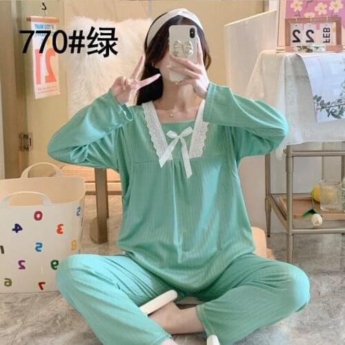 Autumn Pregnant Pijamas Women Maternity Set Soild Mother Breastfeeding Clothes Suit Winter Spring Postpartum Nursing Pyjama Set
