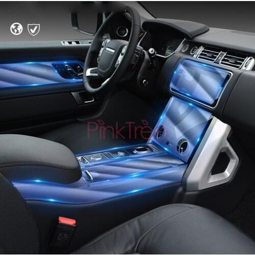 For Range Rover Sport 2013-2020 2019 2018 GPS Gear Dashboard Film Sticker TPU Transparent Anti-scratch Protective Film