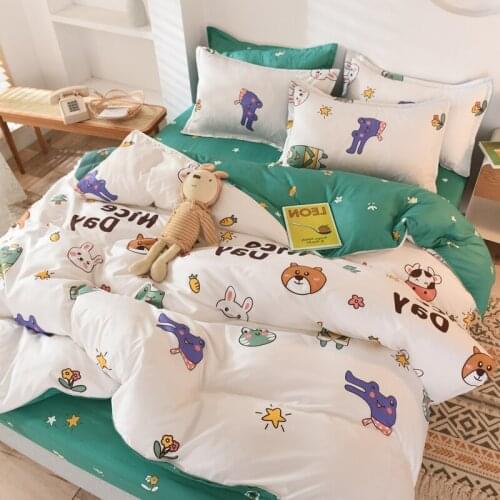 Anime Bedding Bedding Set of Sheets Bed 90 2 People' Bed Adornment...king Bedding Set Bedspread on The Bed 220