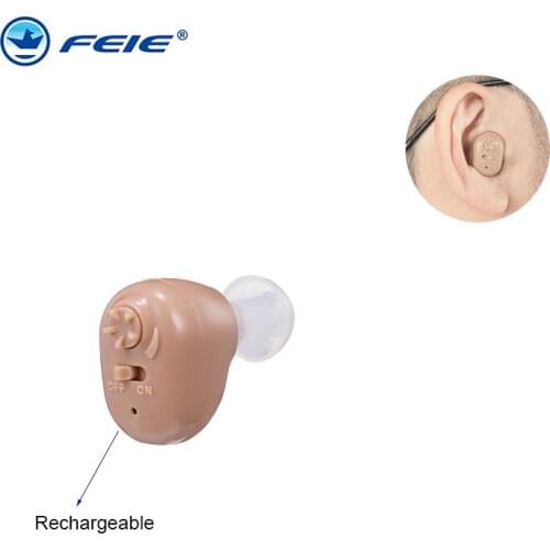 S-102 Invisible Hearing Aid Ear Hearing Device CIC Hearing Aid Mini Sound Amplifier Hearing Aids Hearing Amplifier for Elderly