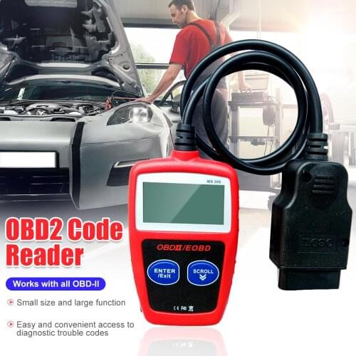 OBD2 Code Reader MS309 Scanner OBDII EOBD CAN Car Engine Auto Diagnostic Tool Vehicle Check Engine Light Analyzer
