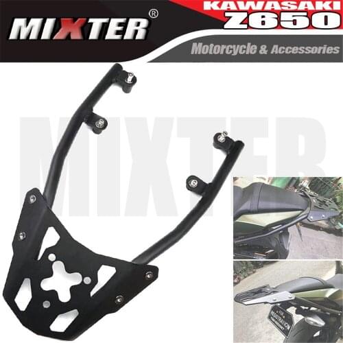 Motorcycle Rear Luggage Rack Carrier Support Shelf Holder Trunk Bracket For KAWASAKI Ninja 650 Z650 2017-2019 Ninja650 Z 650 '18