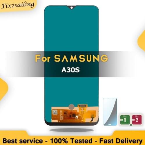 TFT INCELL/AMOLED LCD For Samsung Galaxy A30s A307 A307F A307FN Display Touch Screen Digitizer Assembly Parts With/No Frame