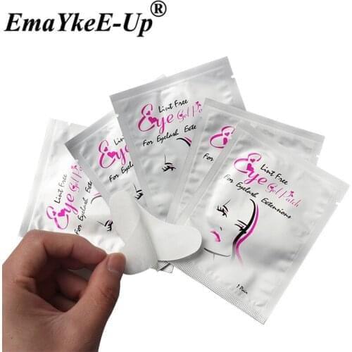 200pair Lash Eyelash Extension Paper Patches Eye Pads Eyelash Under Eye Pads Cosmetic Tools