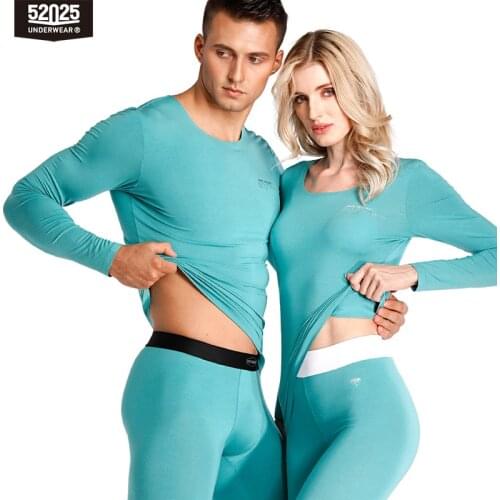 52025 Men Thermal Underwear Women Thermal Underwear Seamless Soft Delicate Long Johns Exquisite Elegant Athletic Thin Underwear