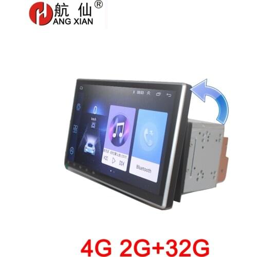 HANG XIAN Rotatable Screen 2 din Car radio for Universal car dvd player GPS navigation bluetooth car accessories 4G internet