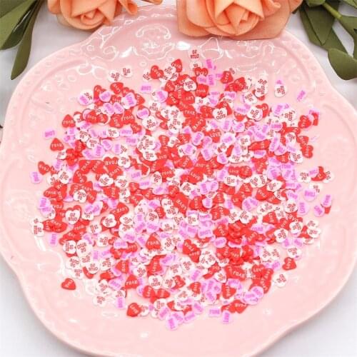 KLJUYP Mixed Heart-shaped Sequins for DIY Card Making Craft Color Collection