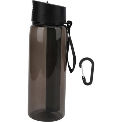 Water Filter Bottle Filtered Water Bottle 650ml for Backpacking Camping and Hiking for Travel