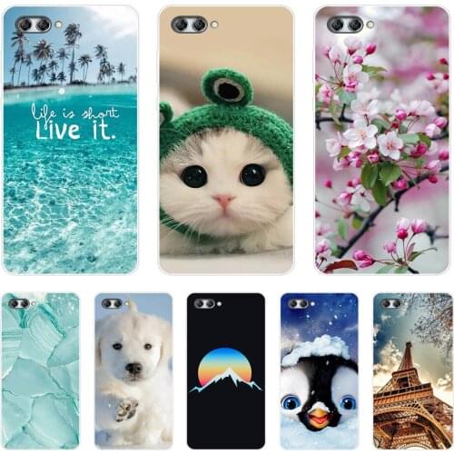 Cover phone case for huawei Nova 2 2s plus 2 lite soft tpu silicon back cover 360 full protective printing transparent coque