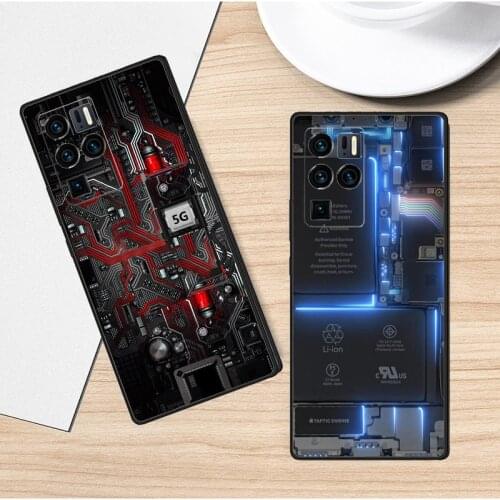 Case For ZTE Axon 30 Pro Cover Axon30Pro Phone Soft Silicone TPU Black Capa For ZTE Axon 30 Ultra Coque Axon30Ultra Shell