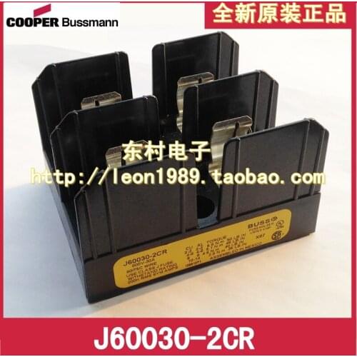 [SA]United States BUSSMANN fuse holder J60030-2CR J60030-2COR 30A 600V fuse holder